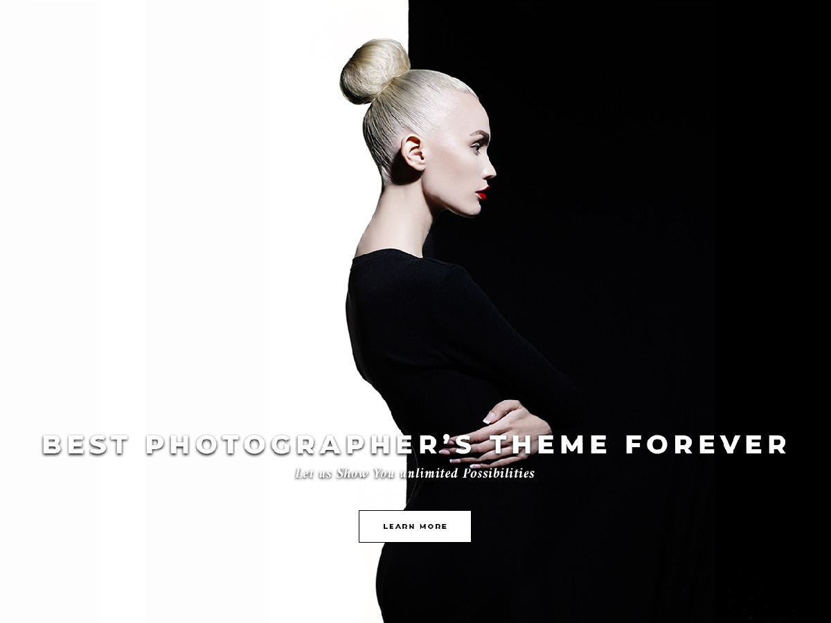 Photography WordPress theme